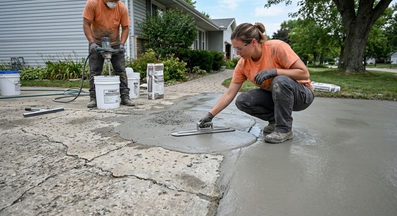 Concrete Flatwork Repair